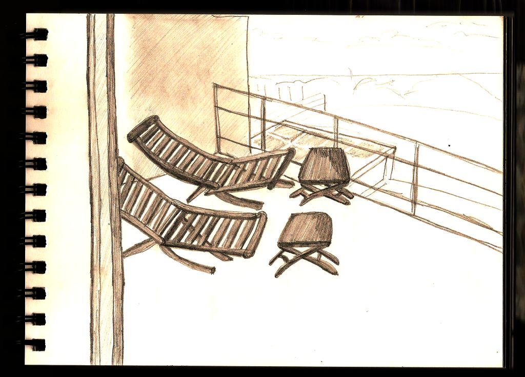 露台素描